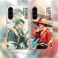 Phone Case Samsung A56 A36 A26 A16 LTE 5G A06 hot sale anime cartoon Luffy Zoro Pattern clear Silicone Soft Casing Galaxy A56 A36 A26 Trendy Design Phone Cover. 