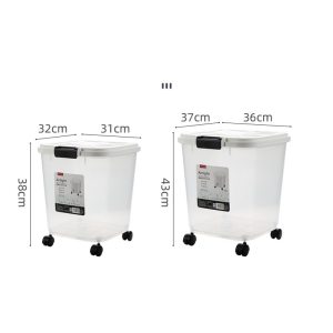 Rice Bucket with Wheels: A Comprehensive Guide to 25kg Insectproof Moistureproof Storage