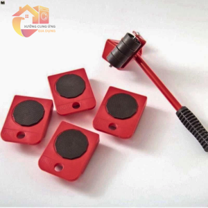 Bộ dụng cụ nâng hạ vật nặng đa năng bộ di chuyển đồ nội thất tiện lợi chịu lực tốt