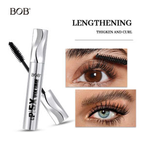 Mascara Waterproof Sweat-proof No Smudge/Long Lasting Curling Mascara/BOB Mascara For Daily Makeup/Women Natural Lash Makeup/Smudge Resistant