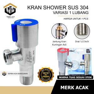 Kran Shower Kran Tembok Stainless Saringan air stop keran jet shower kran kamar mandi 1/2 Inch