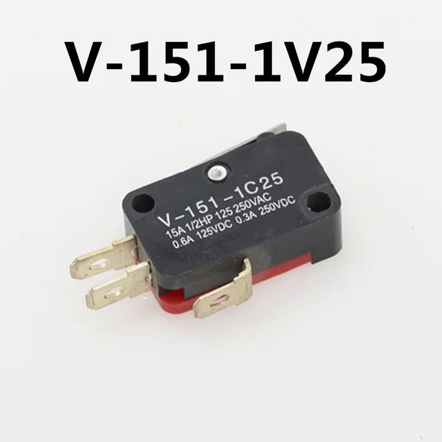 1 cái V-XXX-1V25 Micro chuyển đổi thu nhỏ giới hạn chuyển đổi tự làm đa