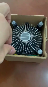 4Pin ใหม่เดิมสำหรับ Intel พัดลมเย็นอะลูมิเนียมพีซีเดสก์ท็อปรองรับ LGA 775/1150/1155/1156/1151/1200เมนบอร์ด CPU