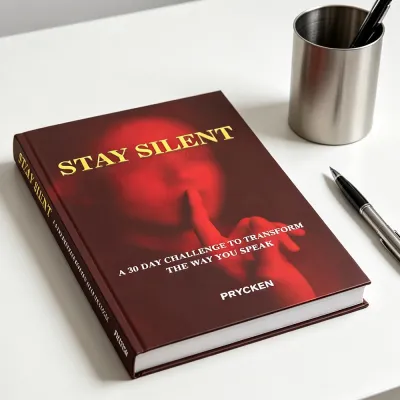 Stay Silent Book A 30 Day Challenge to Master Your Emotions Transform the Way You Speak Communicate with Wisdom and Build Peaceful Relationships