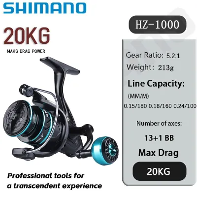 🇲🇾READY STOCK❗❗ mesin casting murah Fishing Reel Max Drag 30KG Full Metal Spool Spinning Reel 5.2:1 High Speed Saltwater Fishing