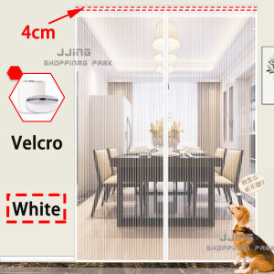 Reinforced Magnetic Screen Door Anti Mosquito Curtain mesh for door Anti-Mosquito Net Fly Insect Screen Mesh Automatic Closing Easy Installat