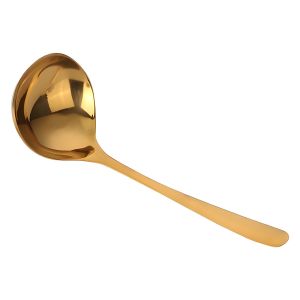 Korean Stainless Steel Thickening Spoon Creative Long Handle Hotel Hot Pot Spoon Soup Ladle Home Kitchen Essential Tools