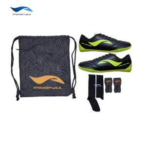 Paket Komplit Sepatu Futsal Anak Panenka Morielo 1 Set