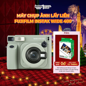 Máy Ảnh Phim Chụp Lấy Liền Fujifilm Instax WIDE 400 - Bảo Hành 12 Tháng