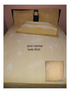 sprei 160x200x30 bahan eks perca MyLove potongan kain panjang