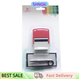SHNGki Rubber Stamp Kit DIY Custom Personalized Self Inking Business Address Name Number Letter Stamp Handicrafts Printing Rubber Stamp