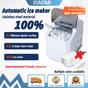 XM Ice Maker Machine Mesin Ais Batu Ice Cube Maker Making Ais Ice Making Machine Portable 制冰机 Pembuat ais batu Electric Commercial/Household Automatic SmartIce Making Machine製冰機 Ice Maker Machine Mesin Ais Batu