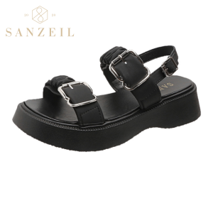 Sanzeil Thalia - Sandal Sepatu Wanita Sol Tebal Import 1531