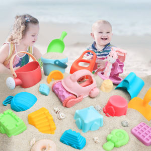ชุดตักทราย ของเล่นทราย ชูนิวเส้น ชั้น สีอัก ของเล่นทราย ของเล่นชายหาด Beach Sand & Water Toys Set - Multicolor