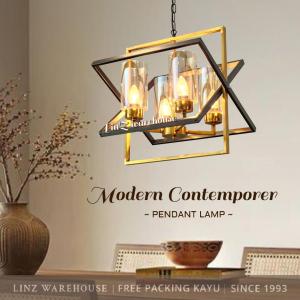 Lampu Gantung SQUARE ELEGANT MODERN MINIMALIS pendant light