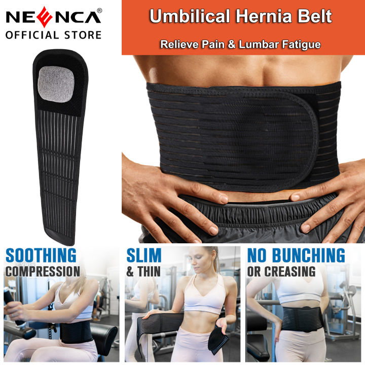 NEENCA Umbilical Hernia Belt Brace – for Women and Men – Abdominal ...