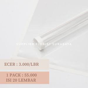 SFS - [5 LEMBAR] KERTAS BUNGA MIKA FRAME/WRAPPING PAPER/ WRAP BUNGA/FLOWER WRAP/PEMBUNGKUS KERTAS WATERPROOF