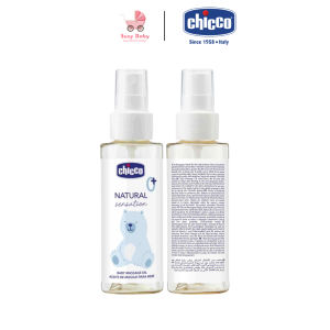 Dầu Mát-xa Cấp ẩm và Hỗ Trợ đàn Hồi Da Chicco Natural Sensation 0M+ 100ml