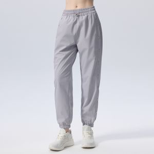 Quần jogger dài lưng cao thể thao nữ thích hợp tập gym yoga chạy bộ đạp xe XGYM có big size X8838