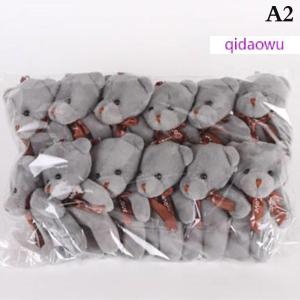 qidaowu 12 cái/lốc Gấu nhồi bông mềm đồ chơi búp bê gấu bông nhỏ quà tặng nhỏ