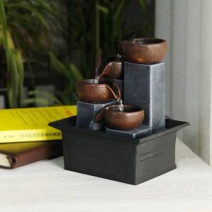 Home Water recycling Landscape Decoration Living room Tea table Office decoration