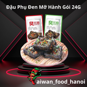 Dải Cay Vị Đậu Hũ Thúi - Miếng Cay Tẩm Vị Đậu Phụ Thối Trung Quốc - Gói 20G 2 Miếng -  Taiwan Foods