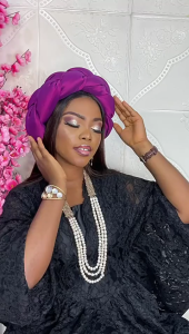 ที่คาดผมถักเปียขนาดใหญ่ที่คาดผมทรงสูงที่คาดผมสไตล์แอฟริกันอัดแน่นยางรัดผมคาดศีรษะชาติพันธุ์ไนจีเรียสำหรับงานแต่งงาน