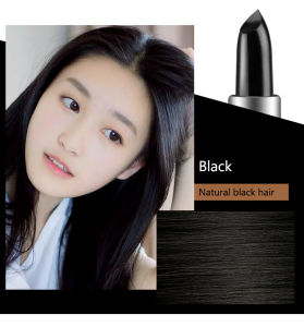 White Hair Dye Hair Stick Hair Color Dyeing Pen Plant Hair Stick Temporary Hair Dye BLACK/BROWN quick hair dye
