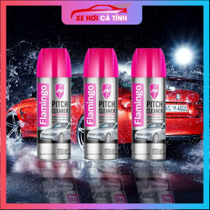 Combo 03 Bình Xịt tẩy nhựa đường Flamingo F012 Tẩy các vết dính lâu ngày trên xe đồ vật