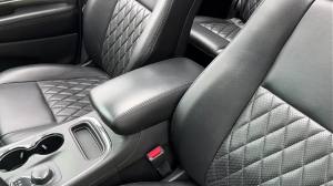 OnlyF U ABS Car Center Console Armrest Panel Decoration Cover for Dodge Durango 2011 Up for Jeep Grand Cherokee 2011-2020 4P7H5