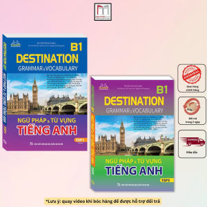 Sách - Combo2c - DESTINATION B1 - Ngữ pháp và từ vựng tiếng anh tập 1 và 2