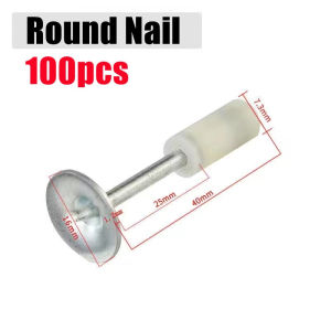 50 Nails 7.3mm Mosiken Manual Nail Gun Steel Rivet Gun Paku Tembak Tufting Gun Concrete Rivet Tool Set