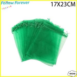 【Follow】【New Arrived】 COD ถุงตาข่าย20ชิ้นถุงผลไม้องุ่นสตรอเบอร์รี่ถุงปลูกผลไม้ตาข่ายระบายอากาศได้ถุงตาข่ายปกป้องพืชผักสำหรับสวน