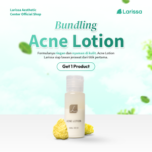 Acne Lotion Larissa / totol Jerawat Larissa (Obat Jerawat Larissa)