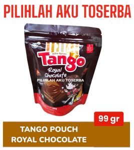 WAFER TANGO POUCH CHOCOLATE 99 gr - (HARGA 1 POUCH)