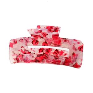 Hair Claw Clip Colorful Theme Hair Claw Clamp Lovely Nacreous Hair Holder Barrettes Strong Hold Hairpin for Girls