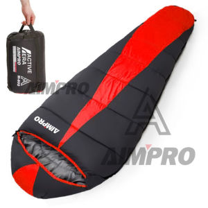 AIMPRO Sleeping Bag Model Mummy Waterproof Tebal dan Hangat - Sleping Bag - Sliping Bag - Kantong tidur - Kantung Tidur - SB - Selimut Camping Hiking Outdoor Gunung - SB Dacron