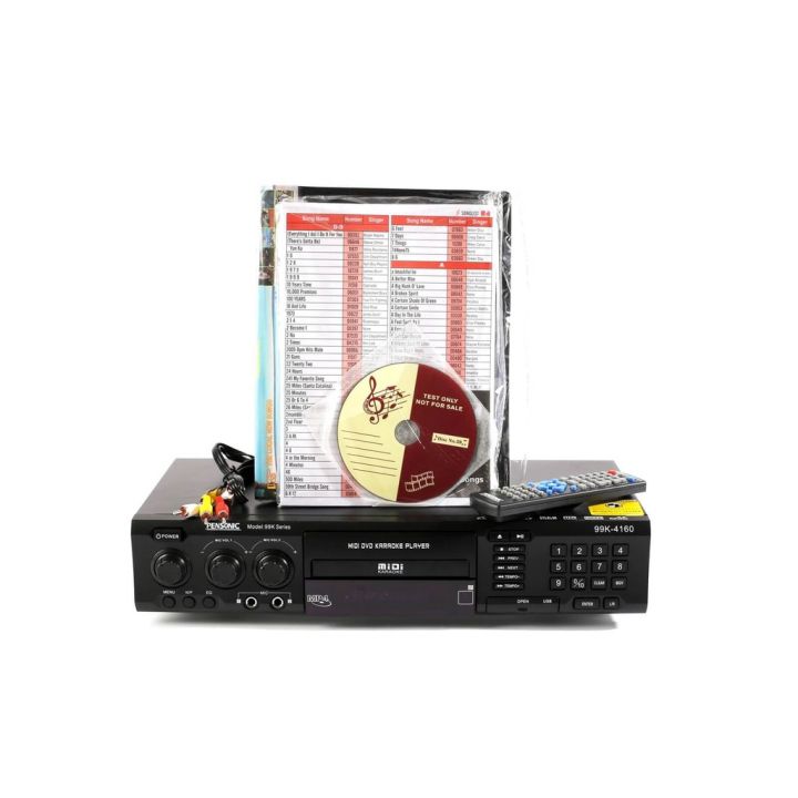 Pensonic 99K4160 DVD Karaoke Player (FREE )Songbook, CD Lazada PH