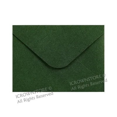 Thick Colour Envelope Green 125 x 175mm 120gsm V Flap Card Envelopes for Wedding / invitation / money / company events