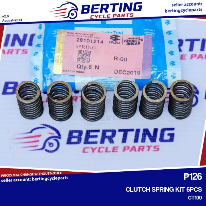 CLUTCH%20SPRING%20KIT%206PCS%20CT100%20Genuine%2028101214%20-%20Image%203