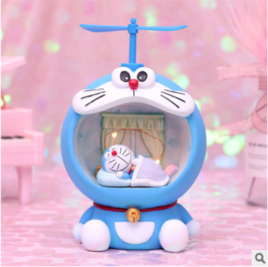 Đèn Ngủ Doraemon Siêu Độc ĐáoCó Chong Chóng Lỗ Tiết Kiệm Tiền Phát Sáng Trang Trí Bàn Làm Việc Quà Tặng Sinh Nhật