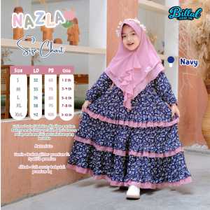 Gamis Anak anak terbaru 2024 Nazla Syari kids