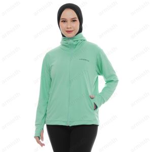 Jaket Olah RagaWanita Dry Fit Premium / Jacket Running Anti UV