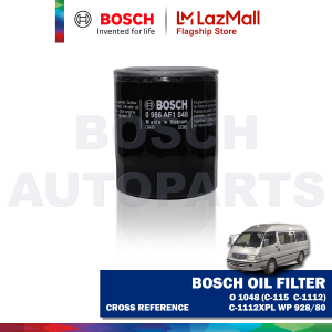 Bosch Oil Filter for Hiace Commuter / Grandia / FB Van Diesel 1989 to 2003