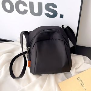 Womens Casual Nylon Bag 2026 Style Classic Shell Bag Lightweight & Versatile Large Capacity Crossbody & Shoulder Bag