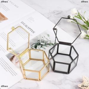 [COD] dfhws Geometrical Jewelry Box Jewelry Organize Holder Ring Box Jewelry Storage