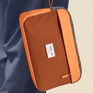 GOXBERK Nhẹ Túi đựng đồ vệ sinh cá nhân nam Treo Di động Hộp đựng đồ chống thấm nước Thời trang Cầm tay Túi đựng mỹ phẩm Chuyến công tác