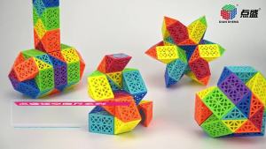 Magic Snake Cube Twist Puzzles: A Fun Fidget Toy & Birthday Party Bag Filler