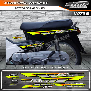 Striping variasi honda astrea grand bulus