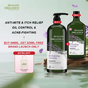 Avalon Organics Lavender Nourishing Shampoo - Leaves Hair Smooth Shiny & Touchably Soft For Normal To Dry Hair 946ml